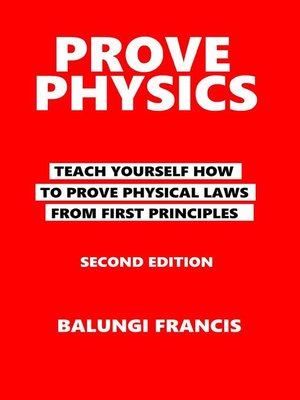 cover image of Prove Physics